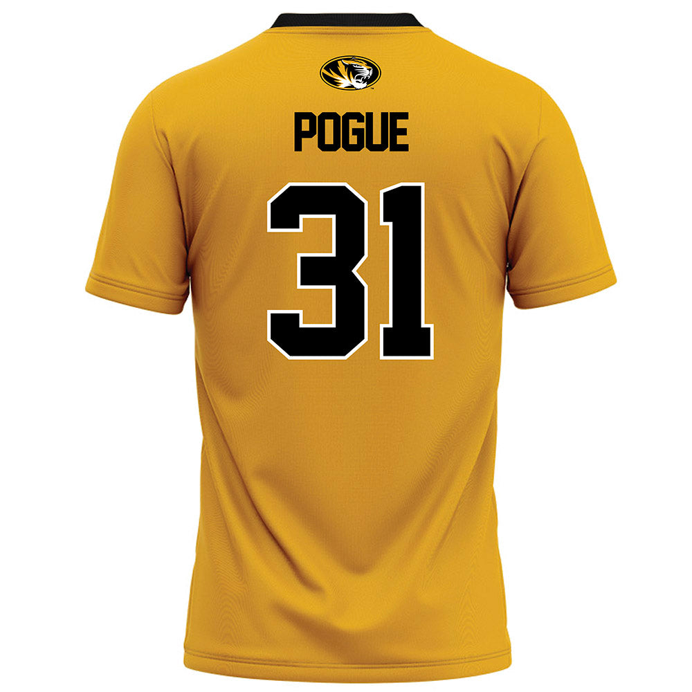 Missouri - NCAA Football : Nasir Pogue - Gold Football Jersey