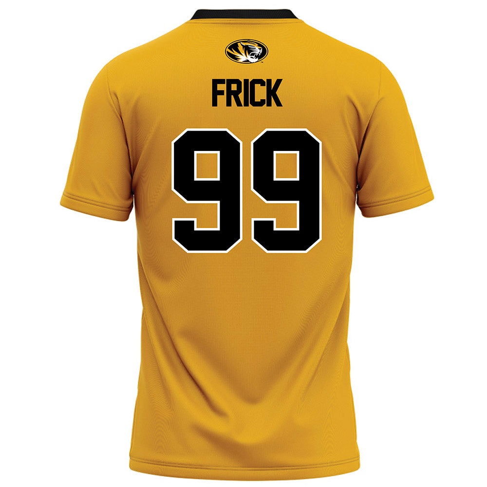 Missouri - NCAA Football : Jadon Frick - Gold Football Jersey