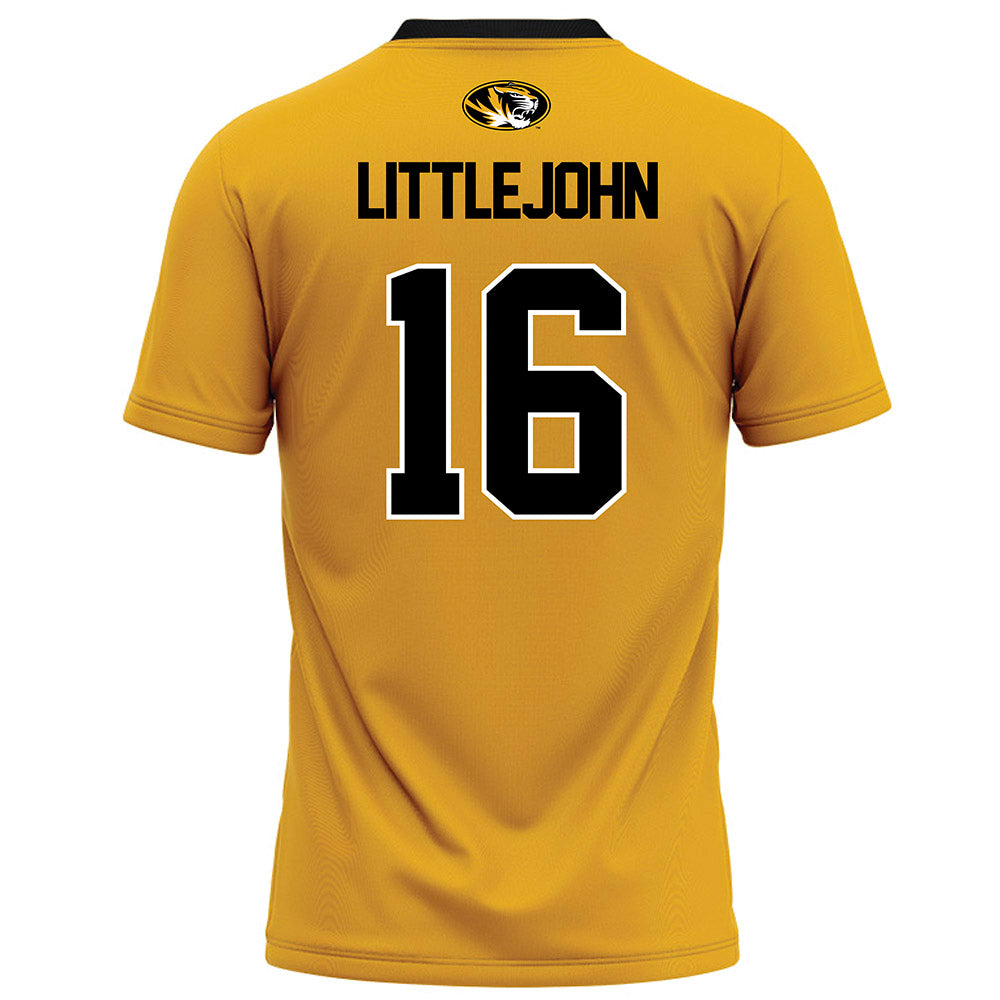 Missouri - NCAA Football : Brayshawn Littlejohn - Gold Football Jersey