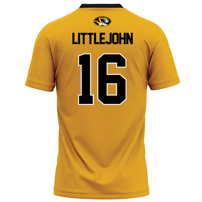 Missouri - NCAA Football : Brayshawn Littlejohn - Gold Football Jersey