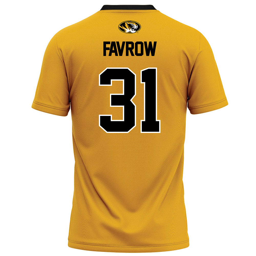 Missouri - NCAA Football : Anthony Favrow - Gold Football Jersey-1