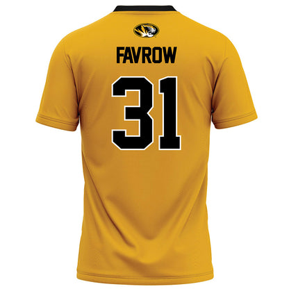 Missouri - NCAA Football : Anthony Favrow - Gold Football Jersey-1
