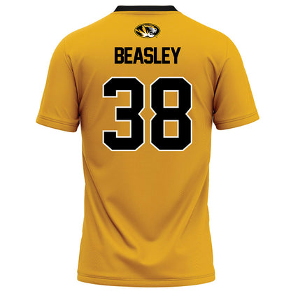 Missouri - NCAA Football : Jeremiah Beasley - Gold Football Jersey