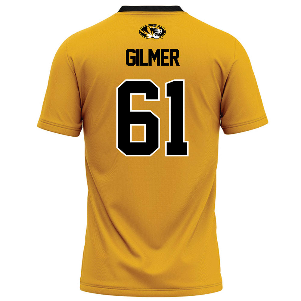 Missouri - NCAA Football : Graham Gilmer - Gold Football Jersey