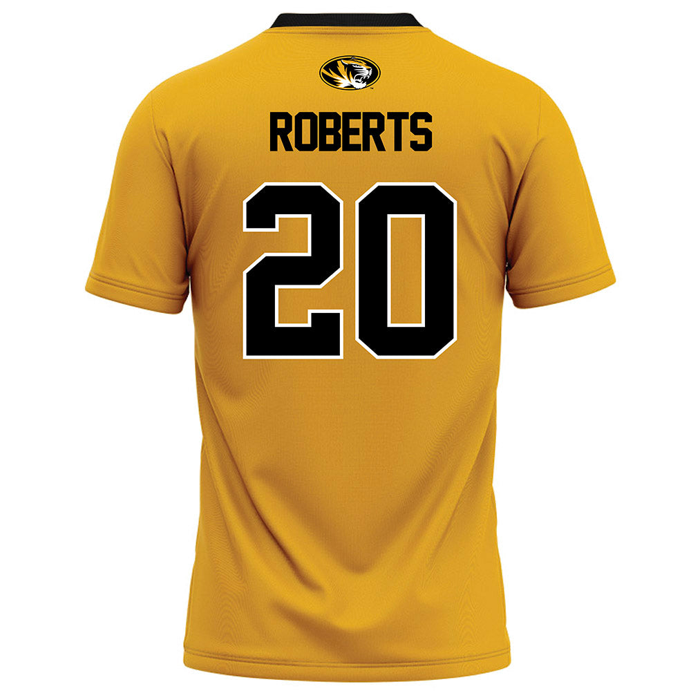 Missouri - NCAA Football : Jamal Roberts - Gold Football Jersey