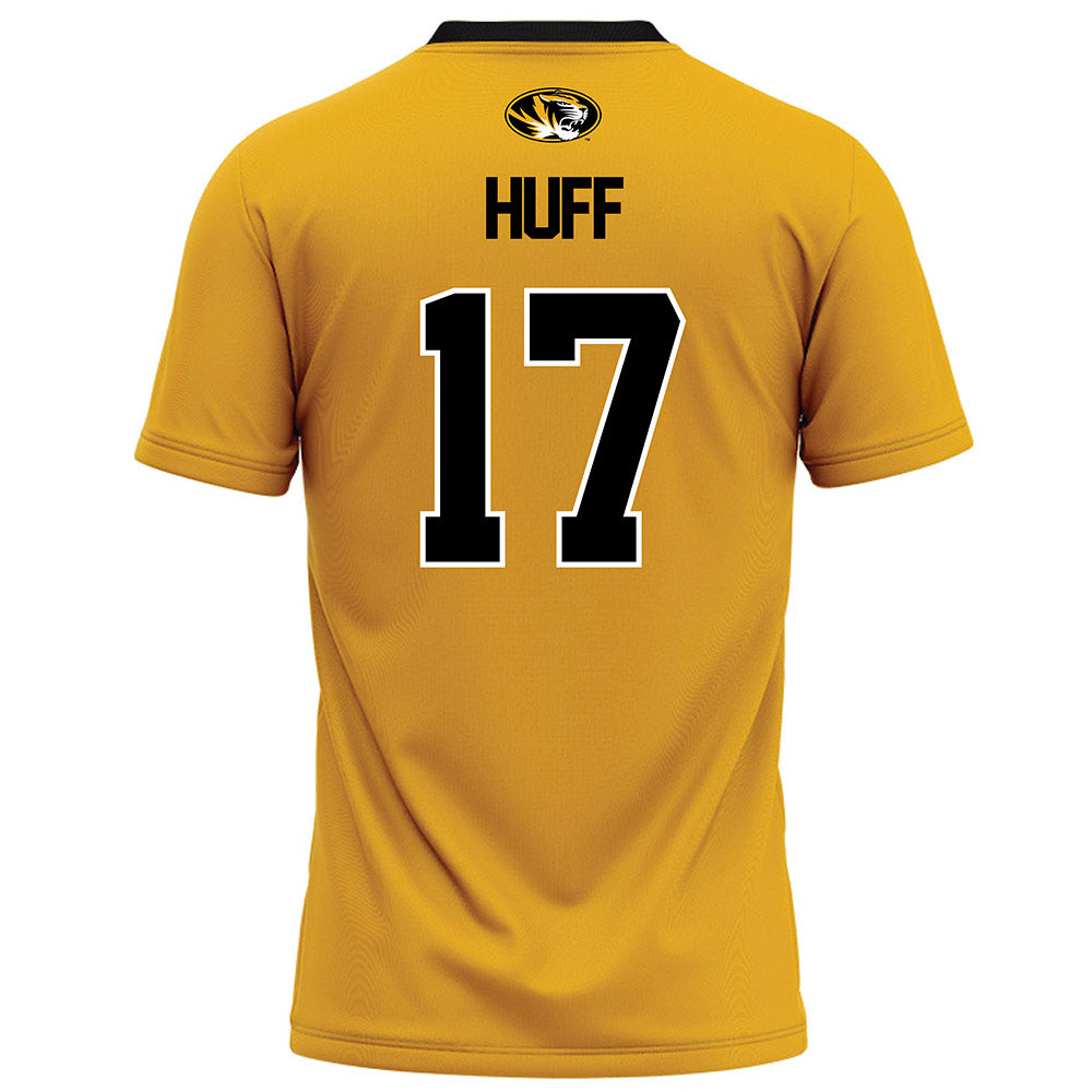 Missouri - NCAA Football : Brian Huff - Gold Football Jersey