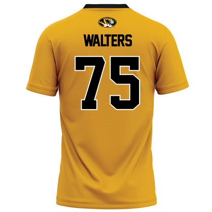 Missouri - NCAA Football : Mitchell Walters - Gold Football Jersey