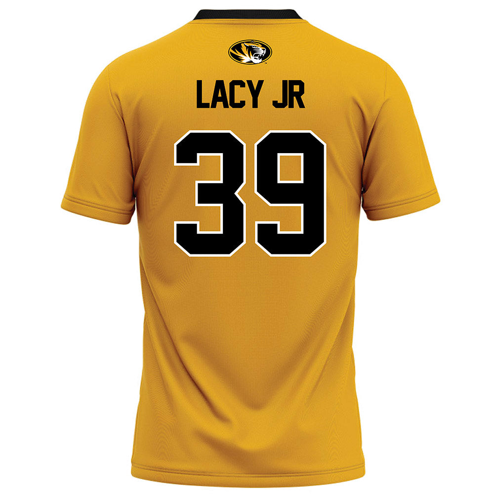 Missouri - NCAA Football : Gerald Lacy Jr - Gold Football Jersey