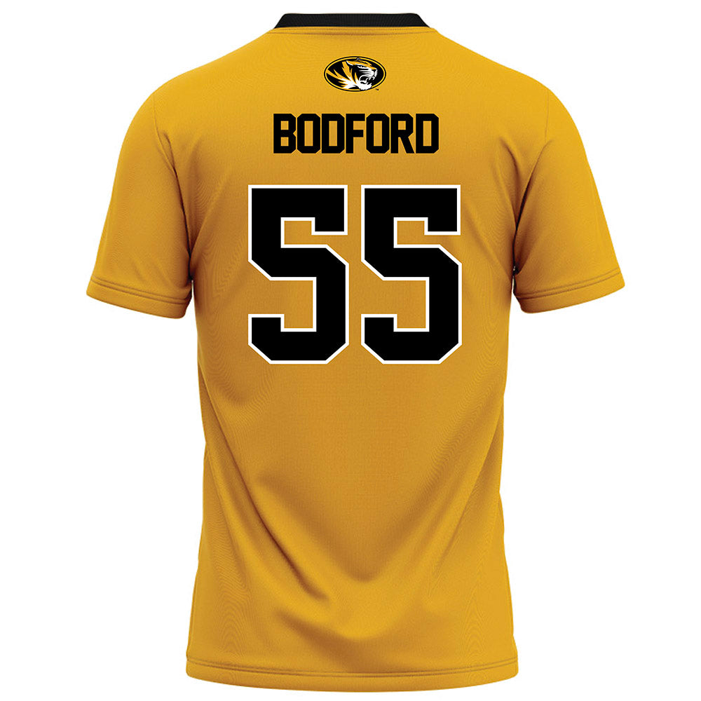 Missouri - NCAA Football : Justin Bodford - Gold Football Jersey