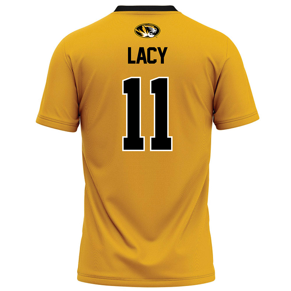 Missouri - NCAA Football : Kewan Lacy - Gold Football Jersey