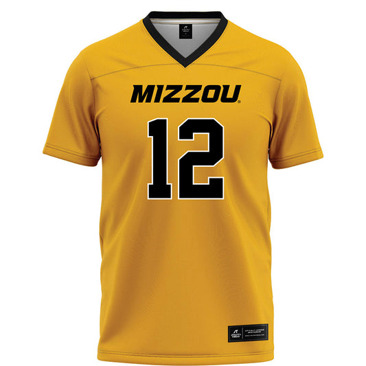 Missouri - NCAA Football : Dreyden Norwood - Gold Football Jersey