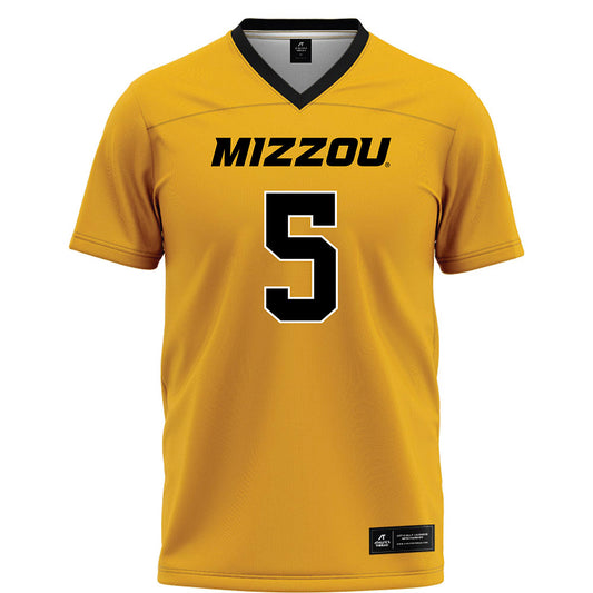 Missouri - NCAA Football : Mookie Cooper - Gold Football Jersey