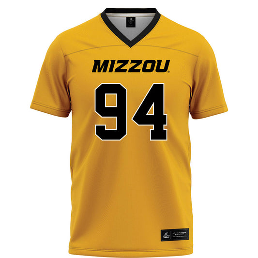 Missouri - NCAA Football : Samuel Williams - Gold Football Jersey