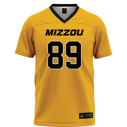 Missouri - NCAA Football : Jude James - Gold Football Jersey