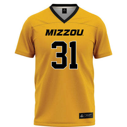 Missouri - NCAA Football : Nasir Pogue - Gold Football Jersey