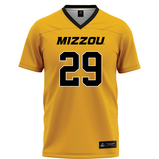 Missouri - NCAA Football : Khalil Jacobs - Gold Football Jersey