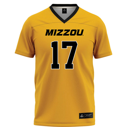 Missouri - NCAA Football : Brian Huff - Gold Football Jersey