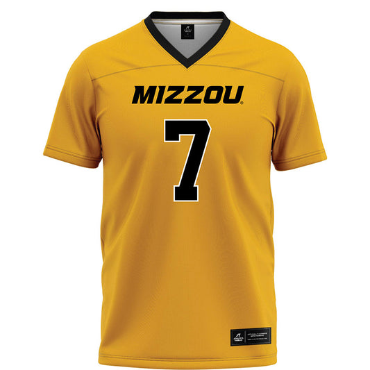 Missouri - NCAA Football : Chris McClellan - Gold Football Jersey