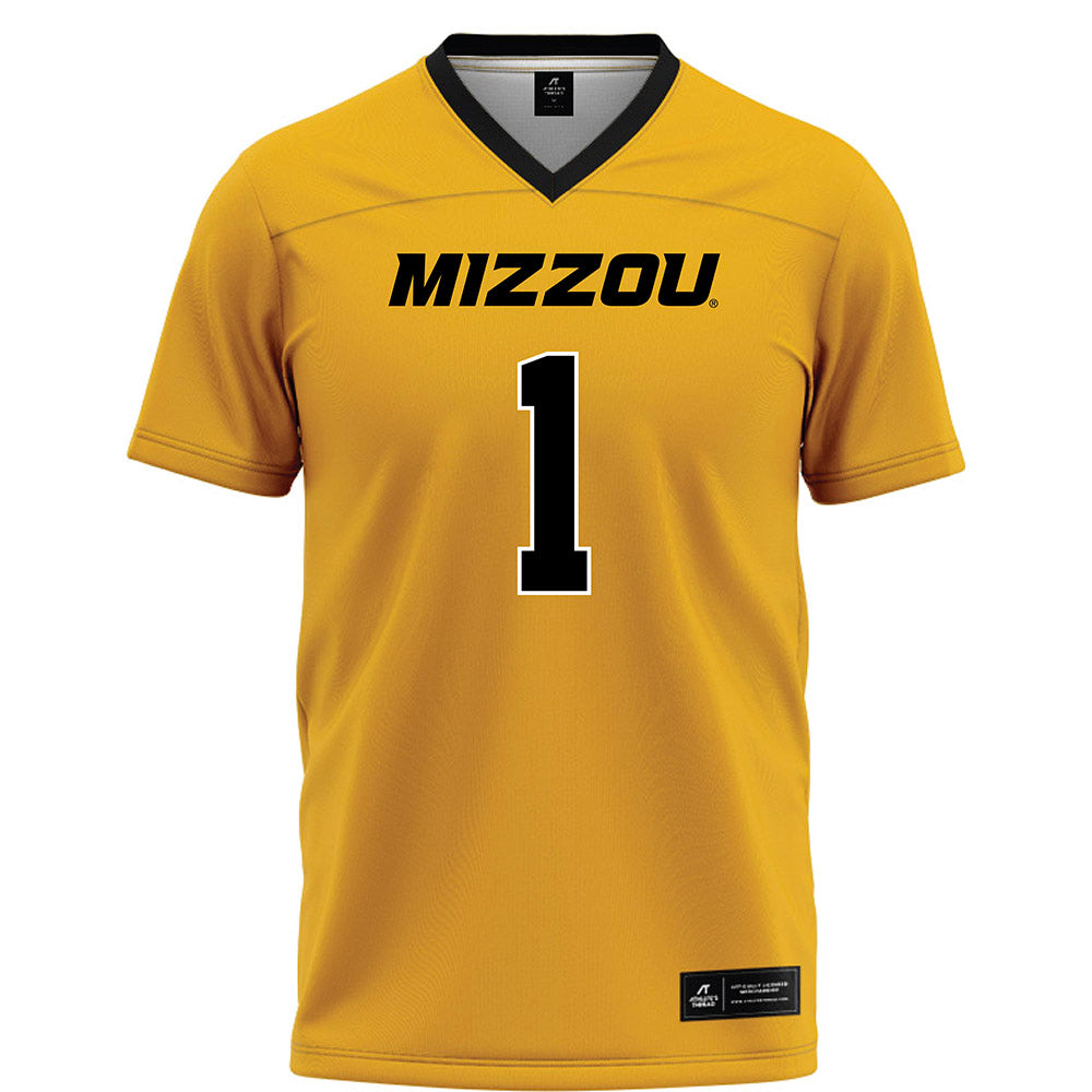 Missouri - NCAA Football : Marvin Burks Jr - Gold Football Jersey