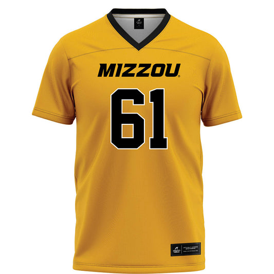 Missouri - NCAA Football : Graham Gilmer - Gold Football Jersey