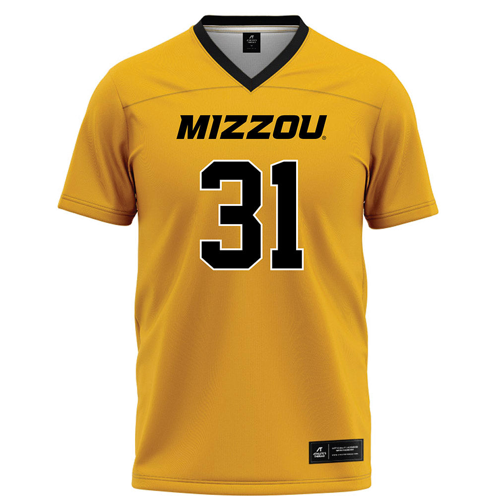 Missouri - NCAA Football : Anthony Favrow - Gold Football Jersey-0