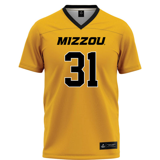 Missouri - NCAA Football : Anthony Favrow - Gold Football Jersey-0