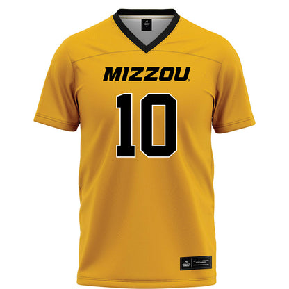 Missouri - NCAA Football : Sterling Webb - Gold Football Jersey