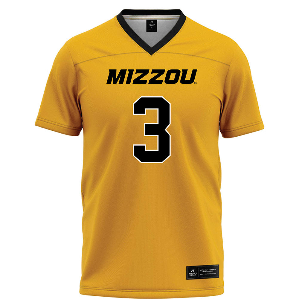 Missouri - NCAA Football : Luther Burden III - Gold Football Jersey