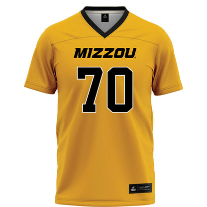 Missouri - NCAA Football : Cayden Green - Gold Football Jersey