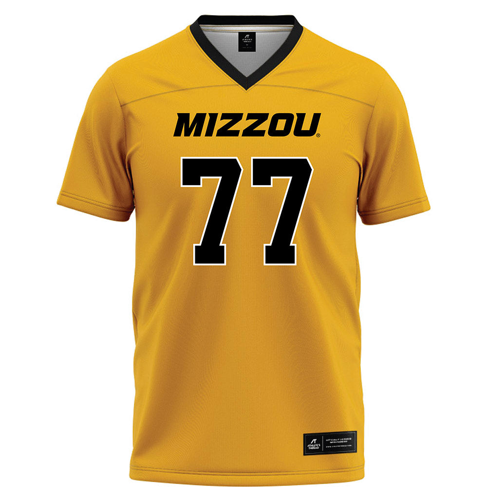 Missouri - NCAA Football : Curtis Peagler - Gold Football Jersey