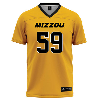 Missouri - NCAA Football : Trey Flint - Gold Football Jersey