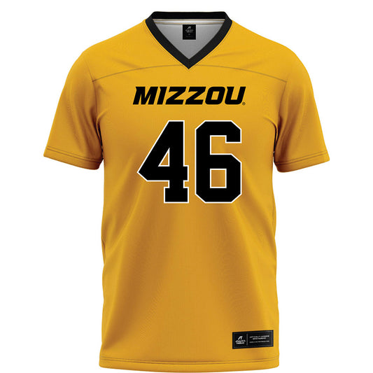 Missouri - NCAA Football : Jackson Daily - Gold Football Jersey-0