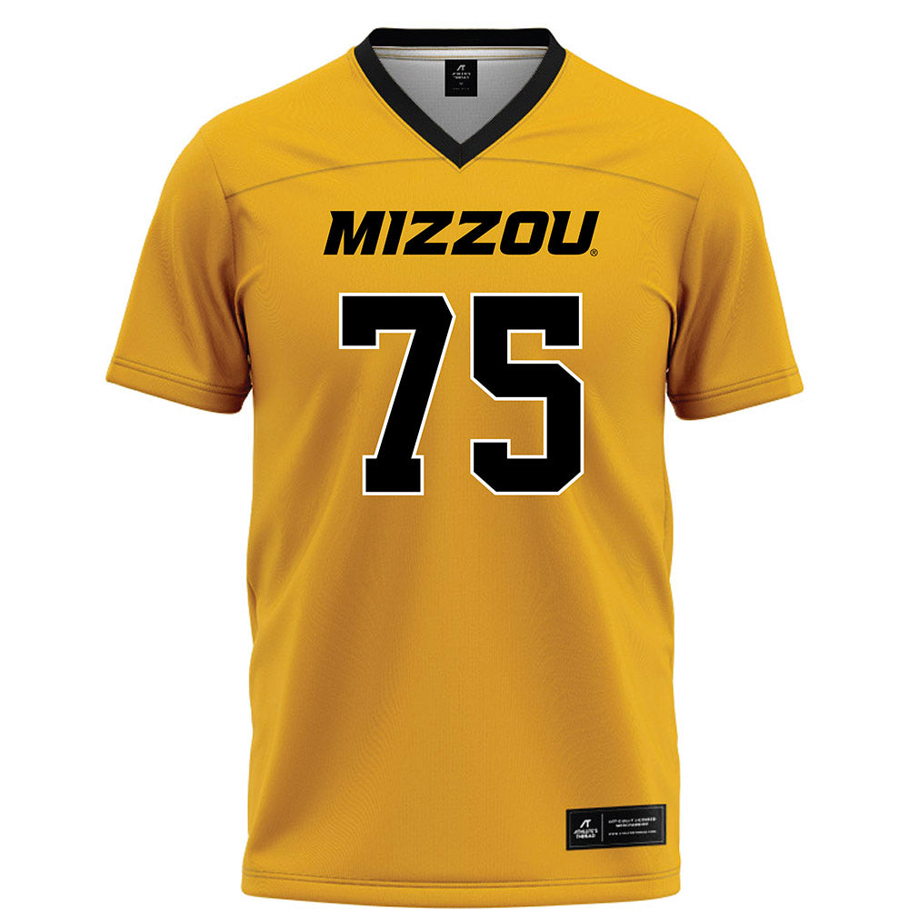 Missouri - NCAA Football : Mitchell Walters - Gold Football Jersey