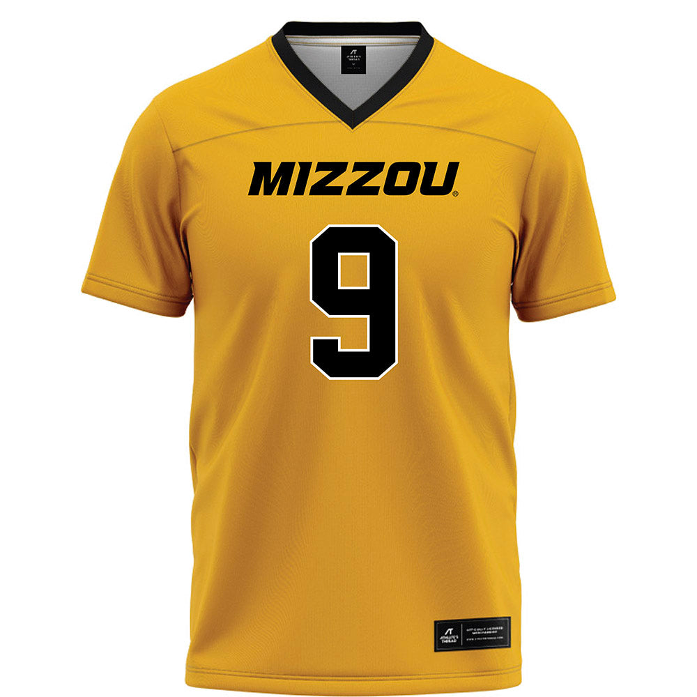 Missouri - NCAA Football : Marcus Carroll - Gold Football Jersey