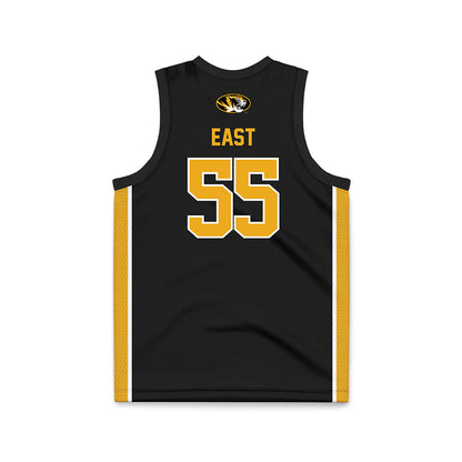 Missouri - NCAA Men's Basketball : Sean East - Black Basketball Jersey