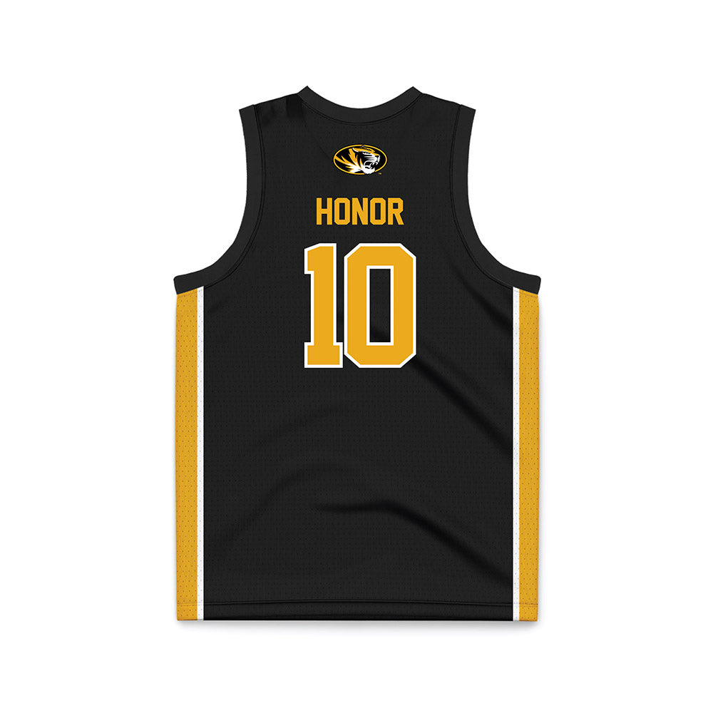 Missouri - NCAA Men's Basketball : Nick Honor - Black Basketball Jersey