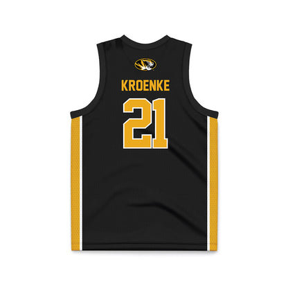 Missouri - NCAA Women's Basketball : Averi Kroenke - Black Basketball Jersey