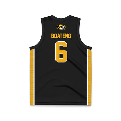 Missouri - NCAA Men's Basketball : Annor Boateng - Black Basketball Jersey-1