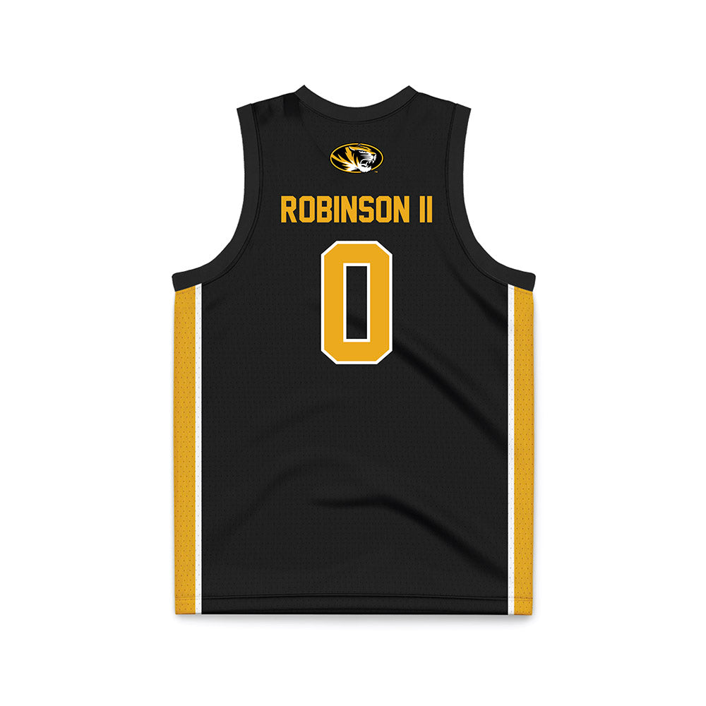 Missouri - NCAA Men's Basketball : Anthony Robinson II - Black Basketball Jersey