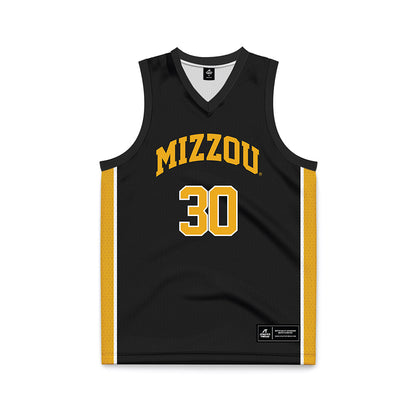 Missouri - NCAA Women's Basketball : Angelique Ngalakulondi - Black Basketball Jersey