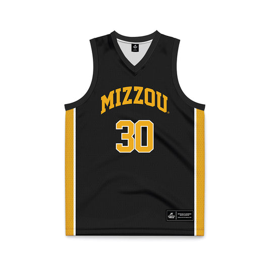 Missouri - NCAA Women's Basketball : Angelique Ngalakulondi - Black Basketball Jersey