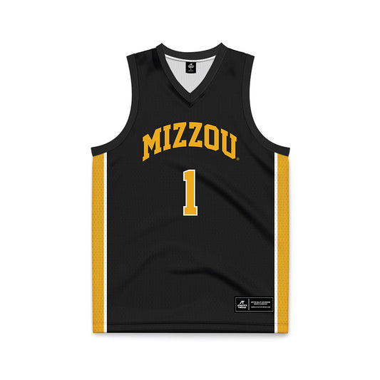 Missouri - NCAA Women's Basketball : Shannon Dowell - Black Basketball Jersey-0