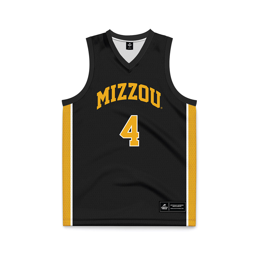 Missouri - NCAA Men's Basketball : Marcus Allen - Black Basketball Jersey-0