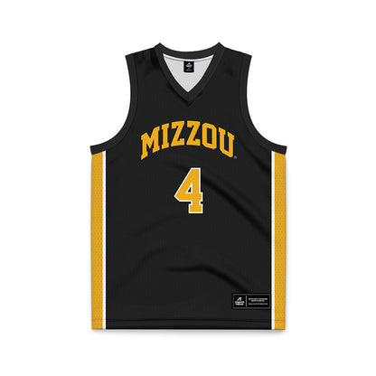 Missouri - NCAA Men's Basketball : Marcus Allen - Black Basketball Jersey-0