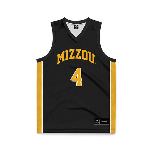 Missouri - NCAA Men's Basketball : Marcus Allen - Black Basketball Jersey-0