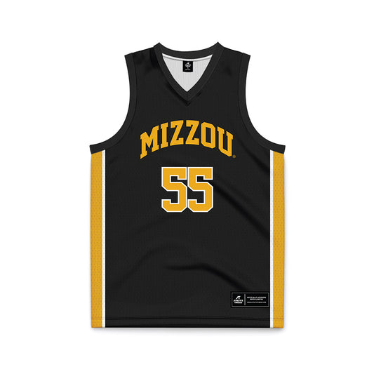 Missouri - NCAA Men's Basketball : Sean East - Black Basketball Jersey