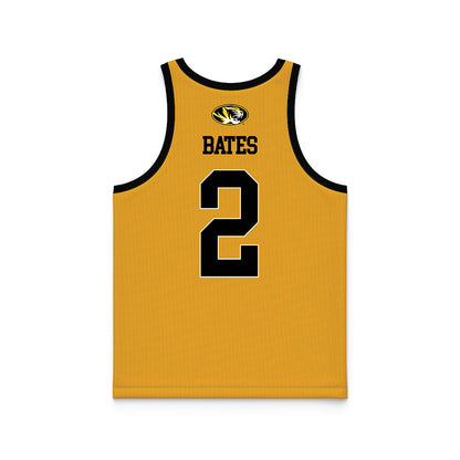 Missouri - NCAA Men's Basketball : Tamar Bates - Gold Basketball Jersey