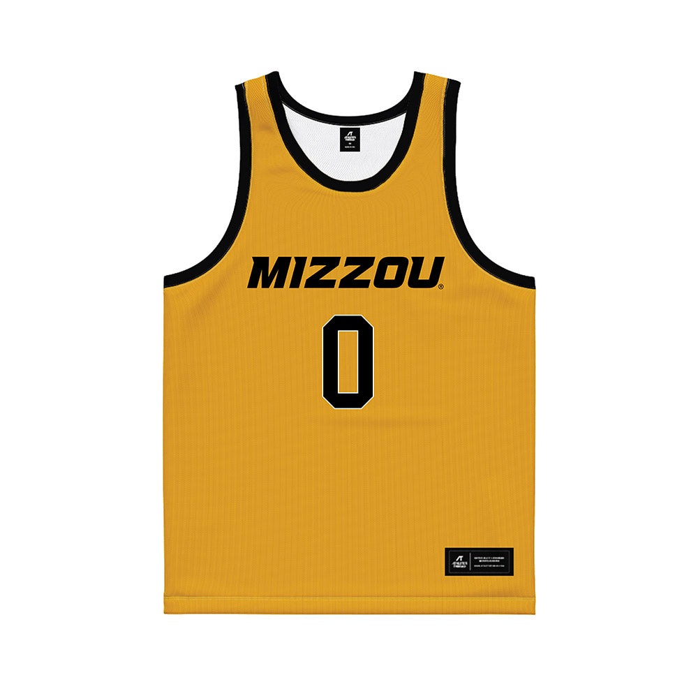 Missouri - NCAA Men's Basketball : Anthony Robinson II - Gold Basketball Jersey