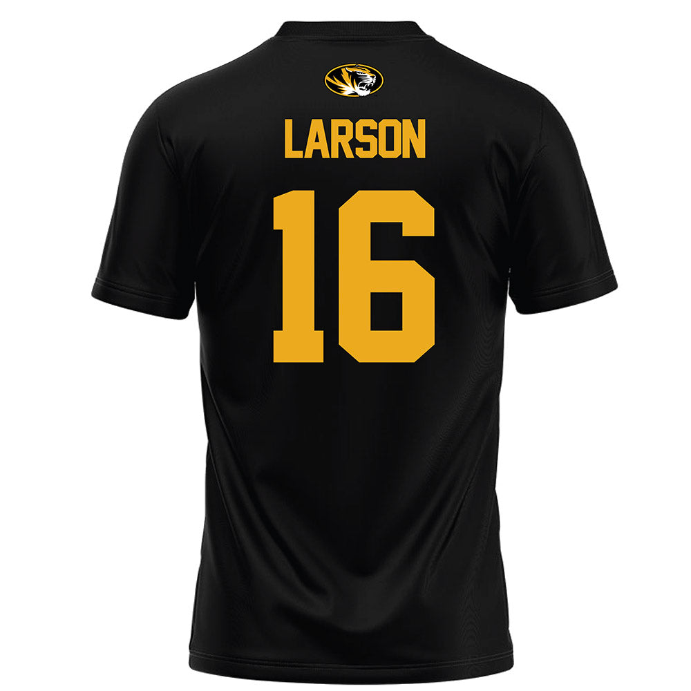 Missouri - NCAA Women's Soccer : Jessica Larson - Black Soccer Jersey