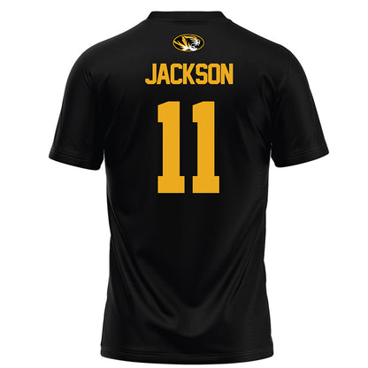 Missouri - NCAA Women's Soccer : Autumn Jackson - Black Soccer Jersey-1